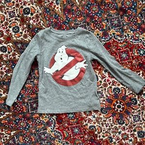 Ghostbuster long sleeve sparkle tee